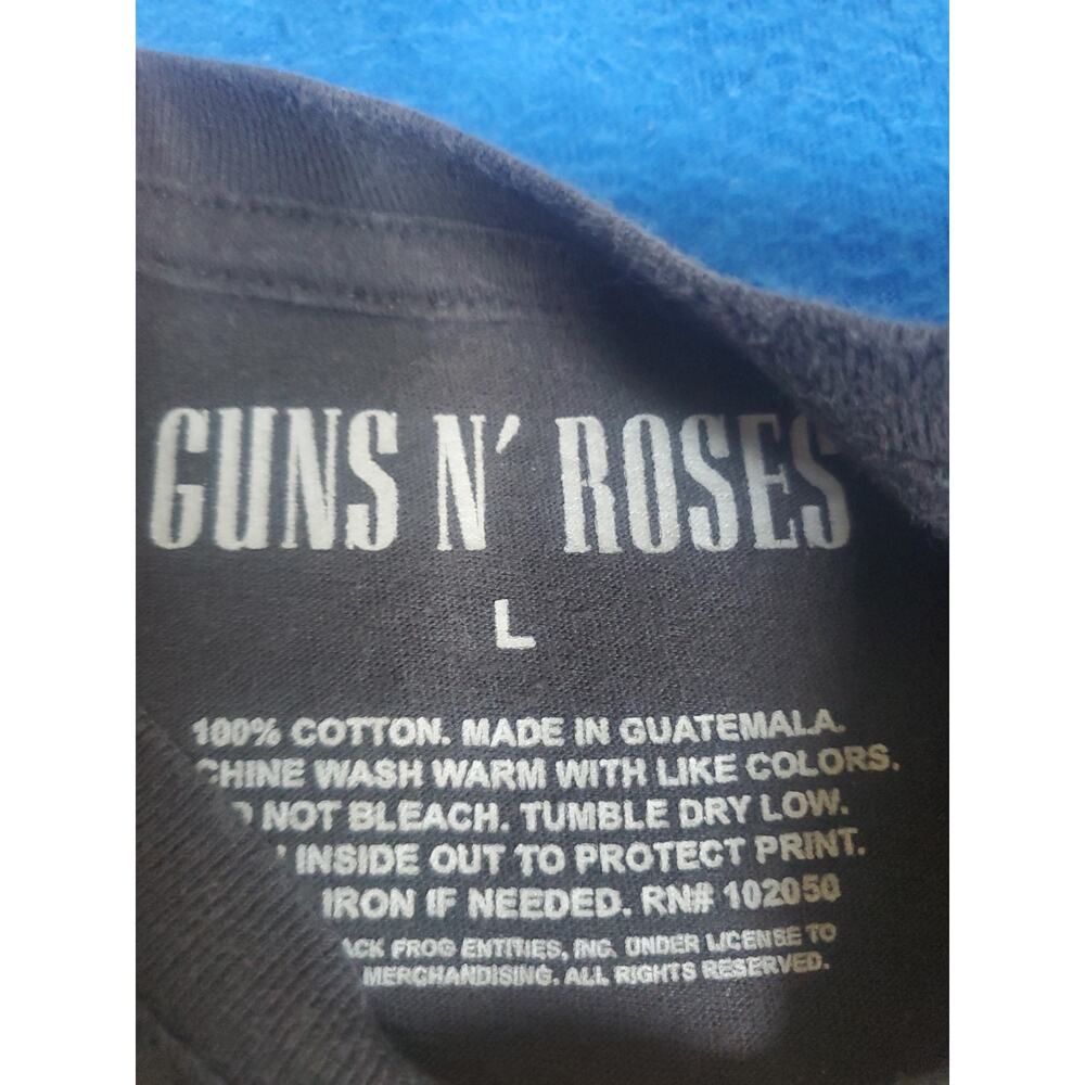 Guns N Roses Women Top L Black T-Shirt Sweet Child O Mine Graphic Short Sleeve - Picture 3 of 12